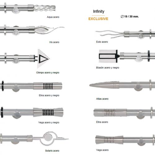 Barras para cortinas en Zaragoza
