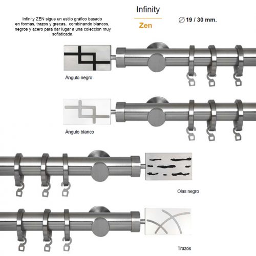 Barras para cortinas en Zaragoza
