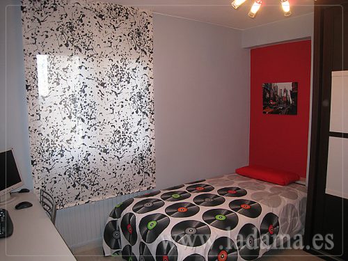 Cortinas para Habitaciones juveniles en Zaragoza