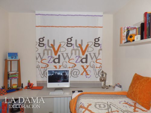 Cortinas para Habitaciones juveniles en Zaragoza