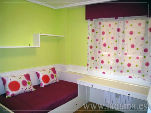 Cortinas para Habitaciones juveniles en Zaragoza